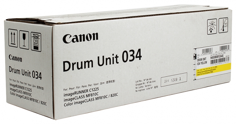 Скупка картриджей drum C-EXV034 Y 9455B001 в Реутове